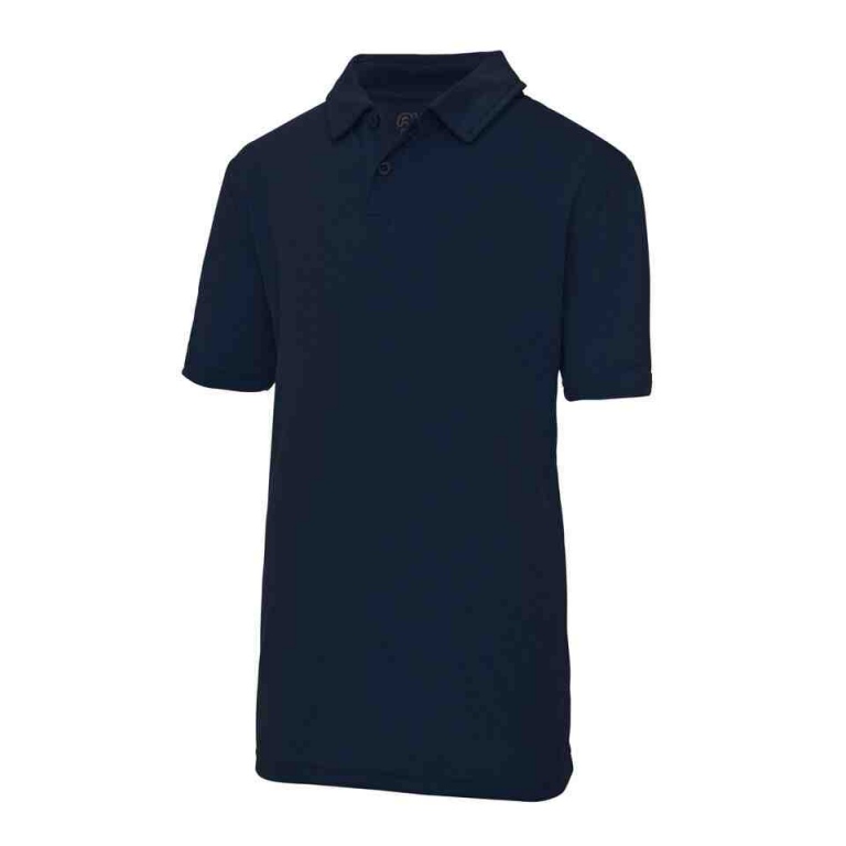 School wickable polo shirt,cool polyester fabric 3 button placket short sleeves