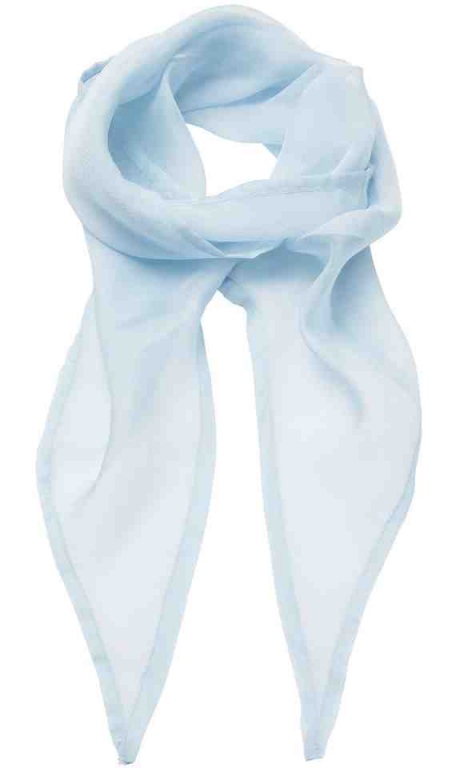 Chiffon scarf 38" in length and 6.5" wide