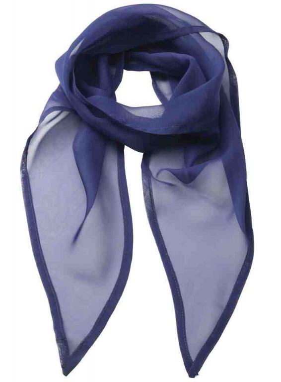 Chiffon scarf 38" in length and 6.5" wide