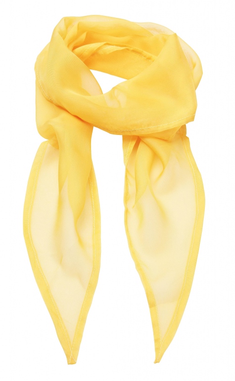 Chiffon scarf 38" in length and 6.5" wide