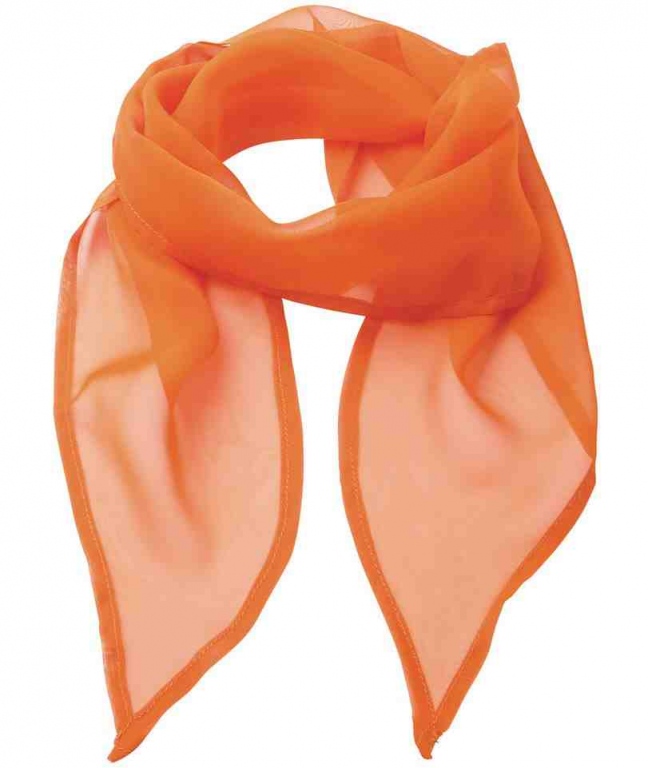 Chiffon scarf 38" in length and 6.5" wide