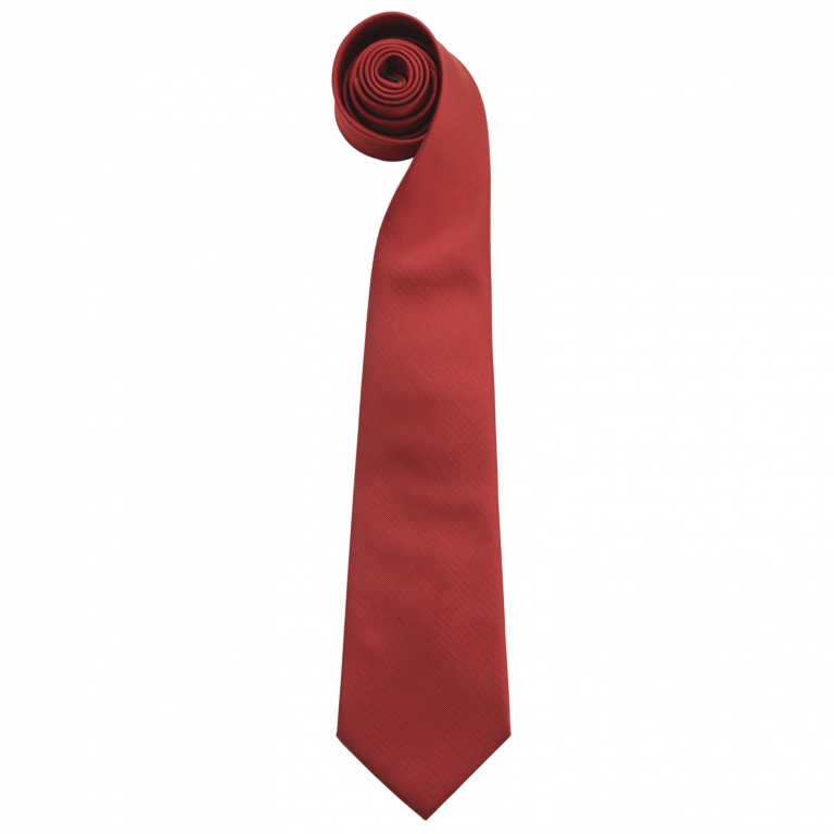 Stylish woven polyester tie 57" in length and 4" blade width