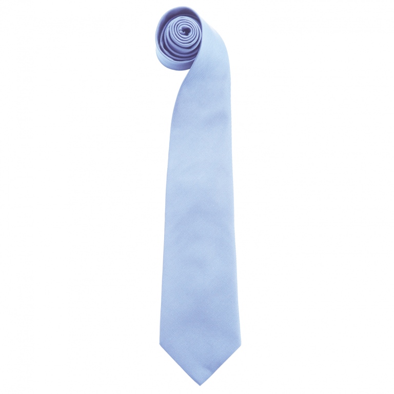 Stylish woven polyester tie 57" in length and 4" blade width
