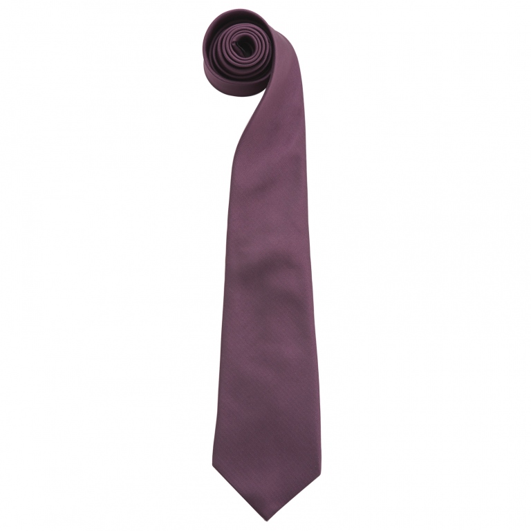 Stylish woven polyester tie 57" in length and 4" blade width
