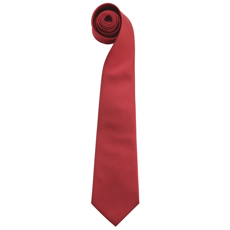 Stylish woven polyester tie 57" in length and 4" blade width