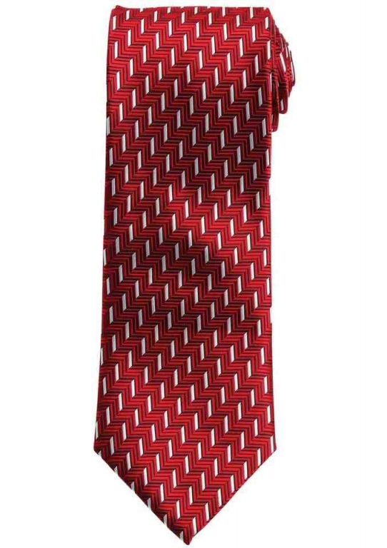 Stylish polyester colour fleck pattern tie 57" in length and 4" blade width