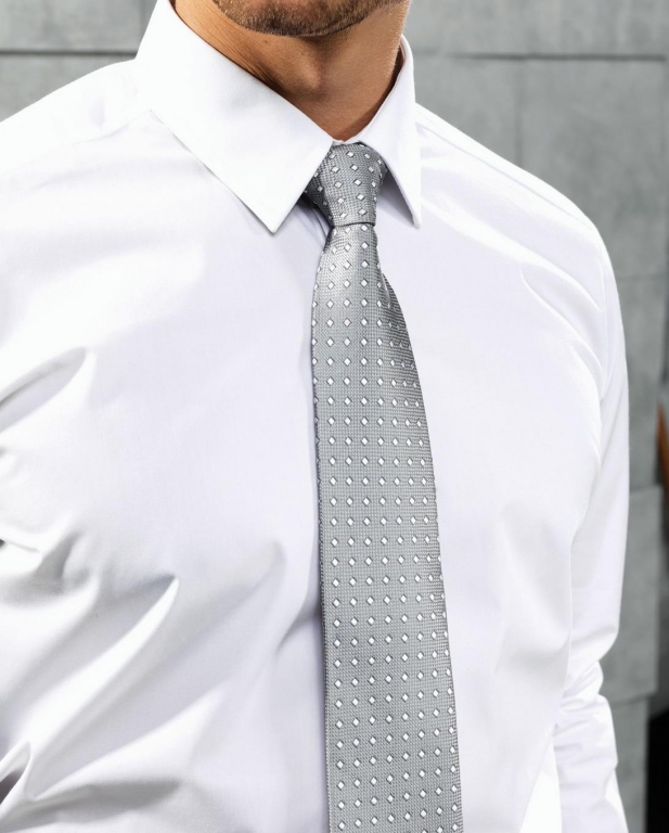 Stylish polyester squares pattern tie 57" x 3"