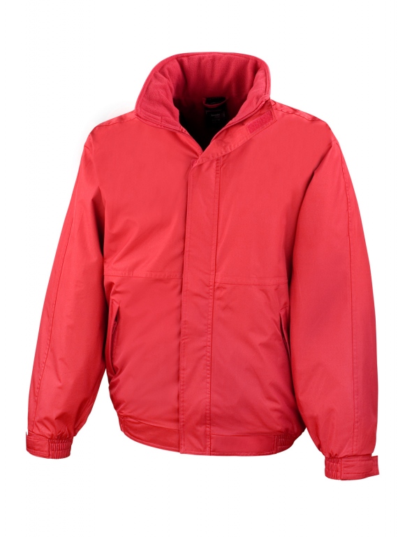 Fleece Lined Waterproof Jacket, Lightweight with Foldaway Hood 