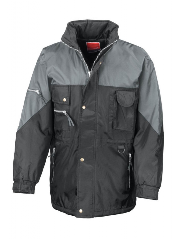 Classic all year round waterproof Hi-Active jacket with foldaway hood
