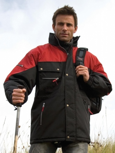 Classic all year round waterproof Hi-Active jacket with foldaway hood