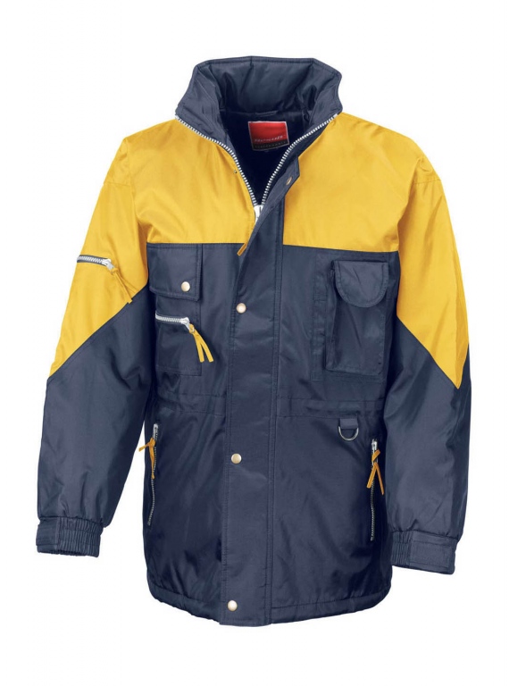 Classic all year round waterproof Hi-Active jacket with foldaway hood