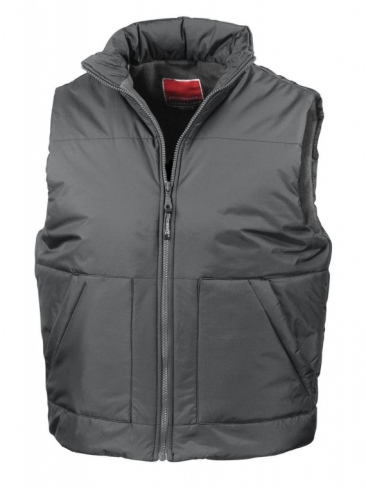 Body warmer, fleece lined, water repellent, windproof and insulated