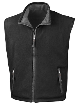 Equestrian Reversible Water Repellant / Fleece Bodywarmer 2-tone, warm outerwear
