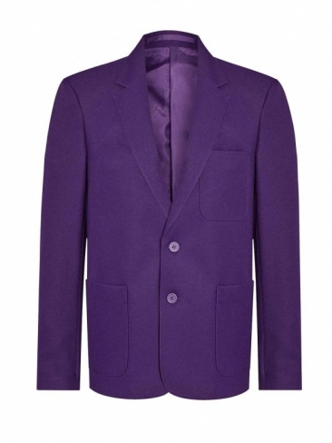 Boys school uniform school blazer jacket in purple