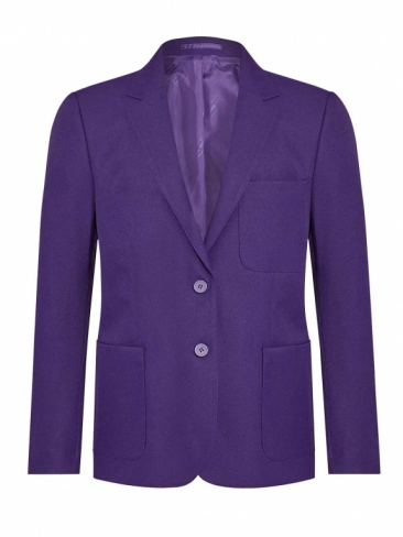 Girls school uniform blazer jacket in purple