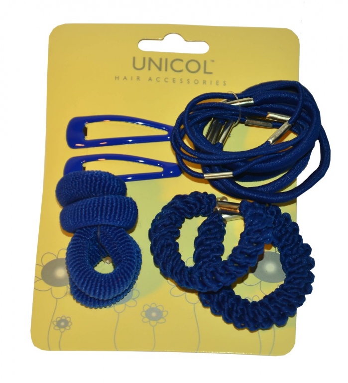 Children's kids hair accessory pack for school uniform, formal or fashion wear