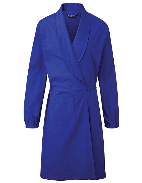 School wrap over science overall in 100% cotton