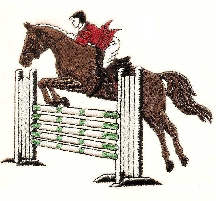 Stock Equestrian Embroidery Design for Bronte Jackets