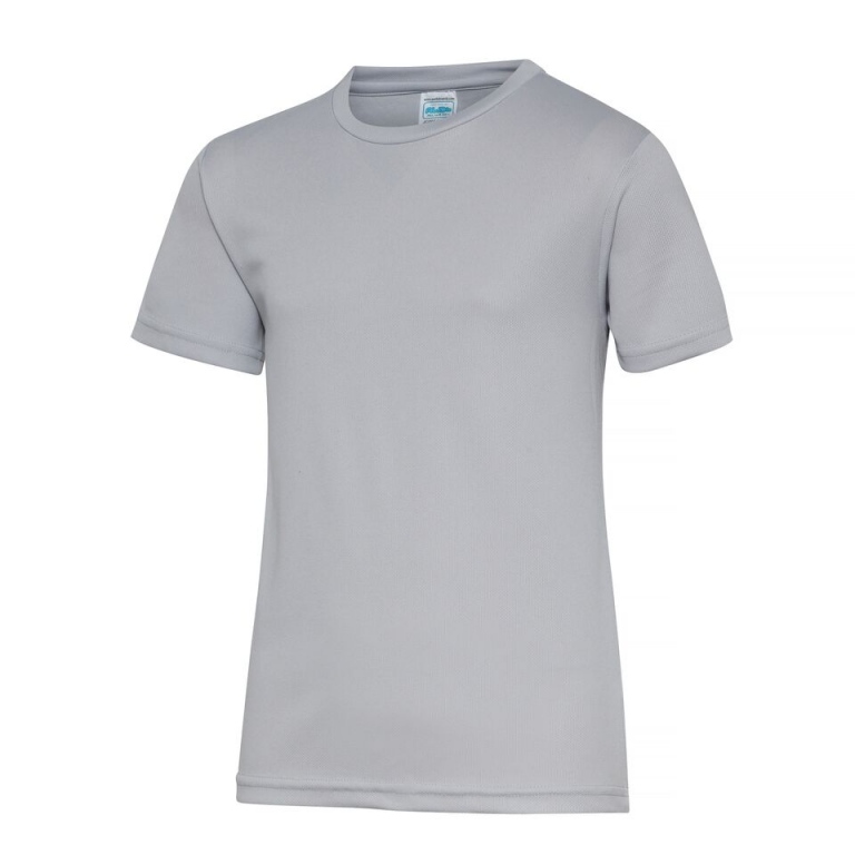 School sportsT-shirt 100% Polyester with cool wickability to keep wearer dry