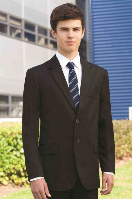 Suit Jacket Tailored Fit Style Boys and Mens sizing in Black