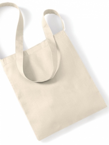 Eco school college wear organic cotton sling tote bag, environment friendly