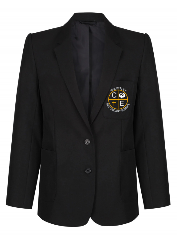 Wolverley CE Secondary School Badged Fitted (Girls) Blazer 