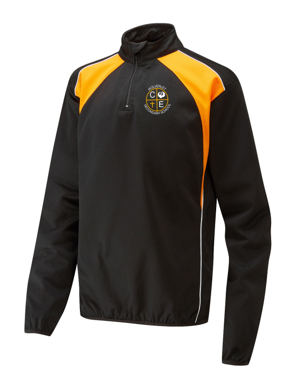 Wolverley CE Secondary School Badged PE 1/4 Zip Top